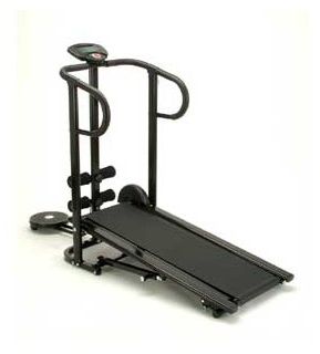 Life Power 3 Function Manual Treadmill, Black [LP-8268-3]